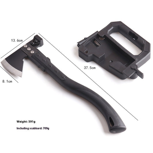 Hacha Multifuncional de Supervivencia para Camping y Aventuras Outdoor - Image 12