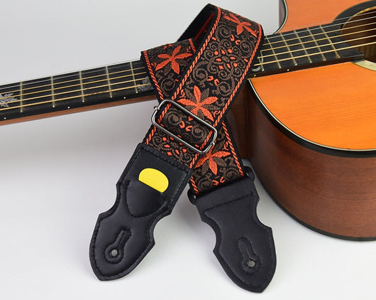 Correa de Guitarra de Cuero Artesanal - Diseño Personalizado para Guitarra Acústica y Eléctrica - Image 28