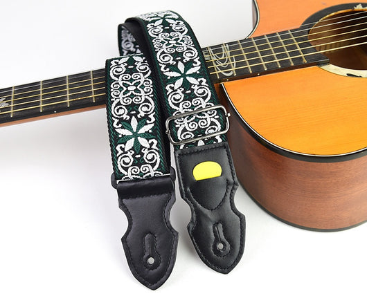 Correa de Guitarra de Cuero Artesanal - Diseño Personalizado para Guitarra Acústica y Eléctrica - Image 30