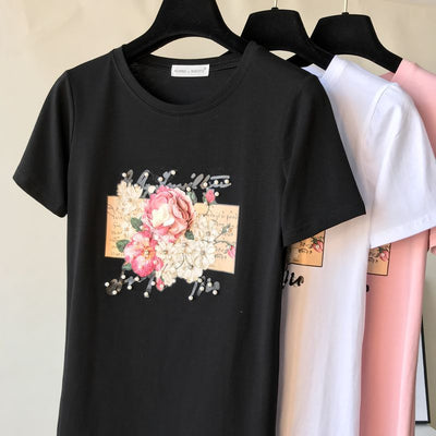 Blusa Estampado Floral con Lentejuelas para Mujer - Diseño Moderno y Versátil - Image 8