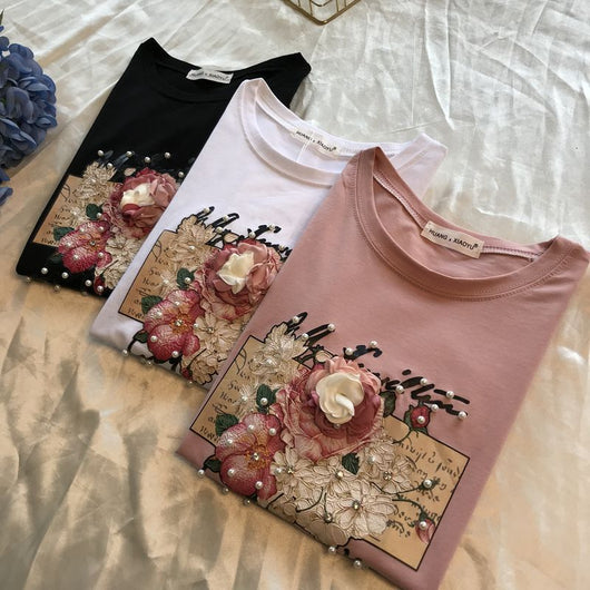 Blusa Estampado Floral con Lentejuelas para Mujer - Diseño Moderno y Versátil - Image 9