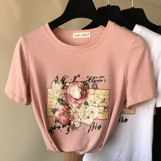 Blusa Estampado Floral con Lentejuelas para Mujer - Diseño Moderno y Versátil - Image 10