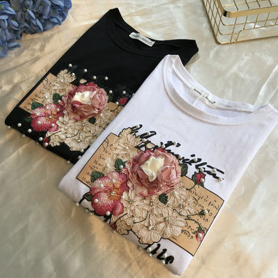 Blusa Estampado Floral con Lentejuelas para Mujer - Diseño Moderno y Versátil - Image 11