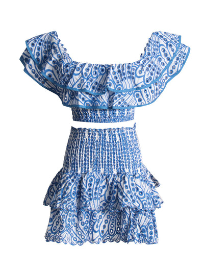 Blusa Corta de Madera Estilo Francés con Temperamento - Image 27
