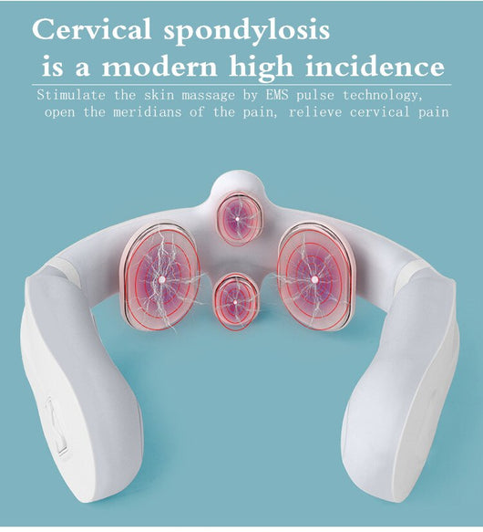 Masajeador Inteligente de Cuello y Hombros con Pulso Terapéutico - Image 21