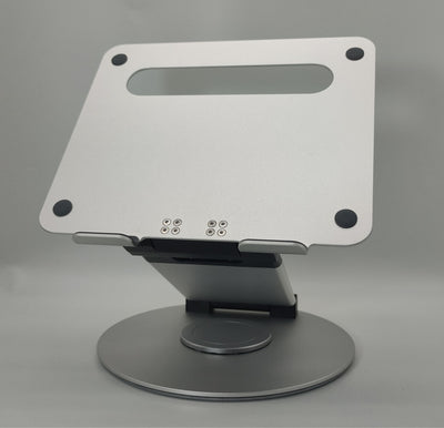 Soporte Ajustable para Laptop de Aluminio con Rotación 360° - Image 25