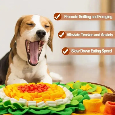 Tapete de Entrenamiento Olfativo con Forma de Flor para Perros y Gatos - Image 18