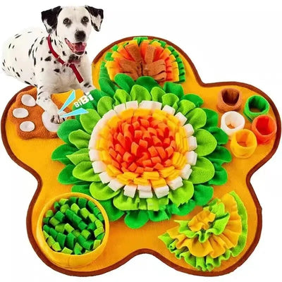 Tapete de Entrenamiento Olfativo con Forma de Flor para Perros y Gatos - Image 21