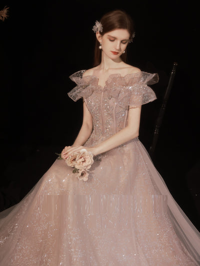 Vestido de Noche con Hombros Descubiertos - Image 17