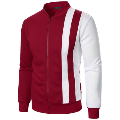 Chaqueta Hoodie Multicolor con Cierre y Cuello Alto - Image 56