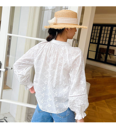 Blusa Francesa de Manga Larga Elegante Diseño Moderno - Image 24