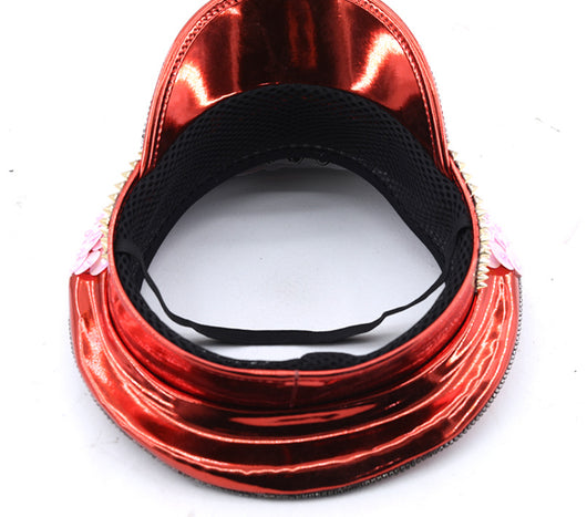 Gorra de Fiesta Rosa con Lentejuelas y Diamantes para Bodas y Eventos - Image 22