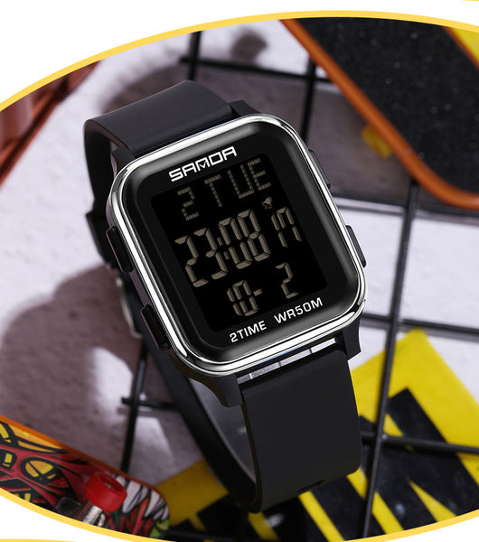 Reloj Multifuncional Unisex con Alarma y Pantalla Digital - Image 15