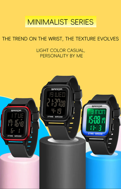 Reloj Multifuncional Unisex con Alarma y Pantalla Digital - Image 16