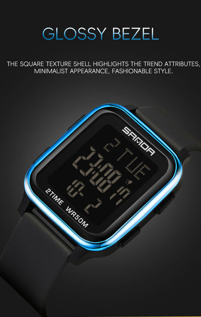 Reloj Multifuncional Unisex con Alarma y Pantalla Digital - Image 20