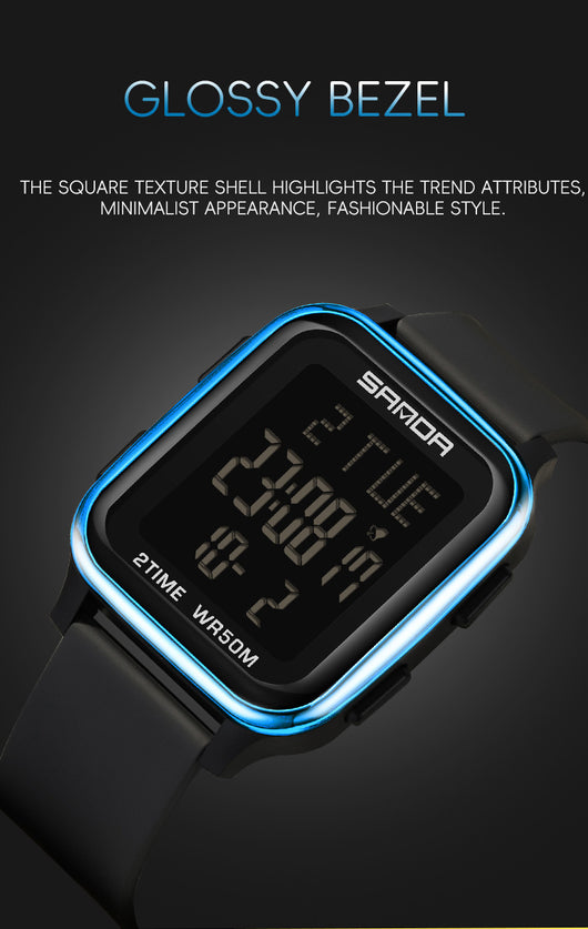 Reloj Multifuncional Unisex con Alarma y Pantalla Digital - Image 20