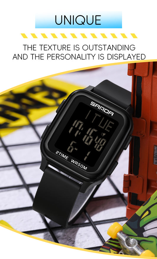 Reloj Multifuncional Unisex con Alarma y Pantalla Digital - Image 23