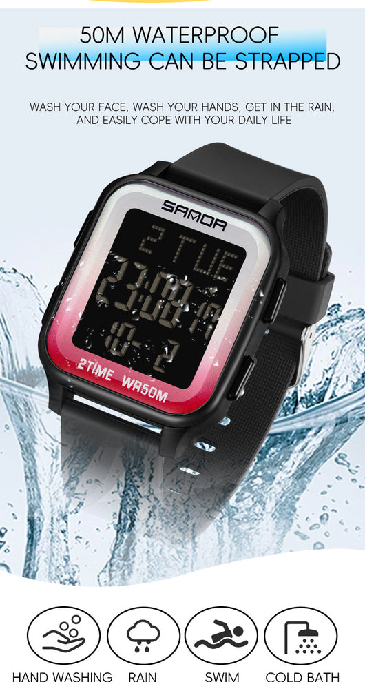 Reloj Multifuncional Unisex con Alarma y Pantalla Digital - Image 24