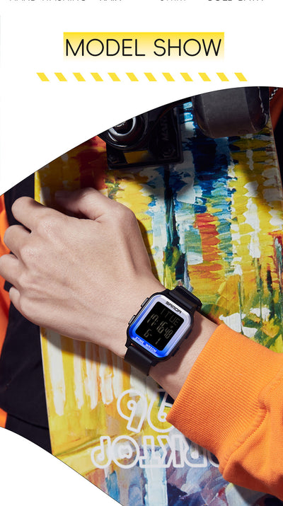 Reloj Multifuncional Unisex con Alarma y Pantalla Digital - Image 25