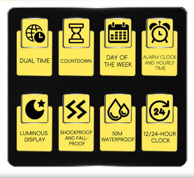 Reloj Multifuncional Unisex con Alarma y Pantalla Digital - Image 32