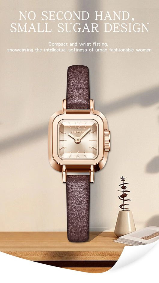 Reloj de Malla Cuarzo Diseño Minimalista con Números Romanos Resistente al Agua - Image 10