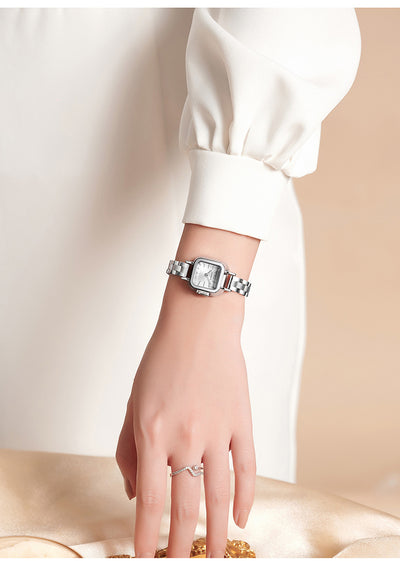 Reloj de Malla Cuarzo Diseño Minimalista con Números Romanos Resistente al Agua - Image 15