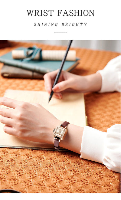Reloj de Malla Cuarzo Diseño Minimalista con Números Romanos Resistente al Agua - Image 20