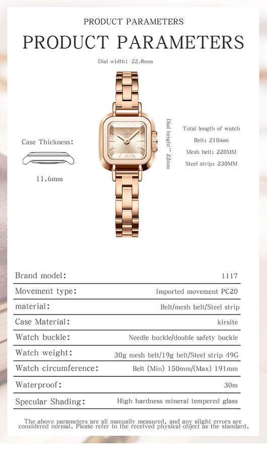 Reloj de Malla Cuarzo Diseño Minimalista con Números Romanos Resistente al Agua - Image 28