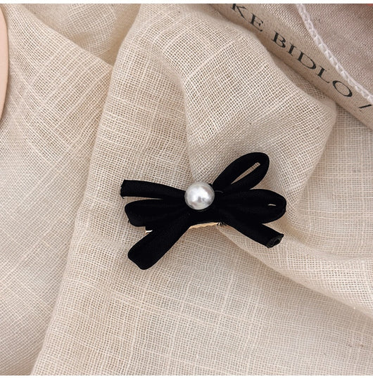 Clips de Cabello con Moño de Perla - Par de Horquillas Pato Laterales - Image 23