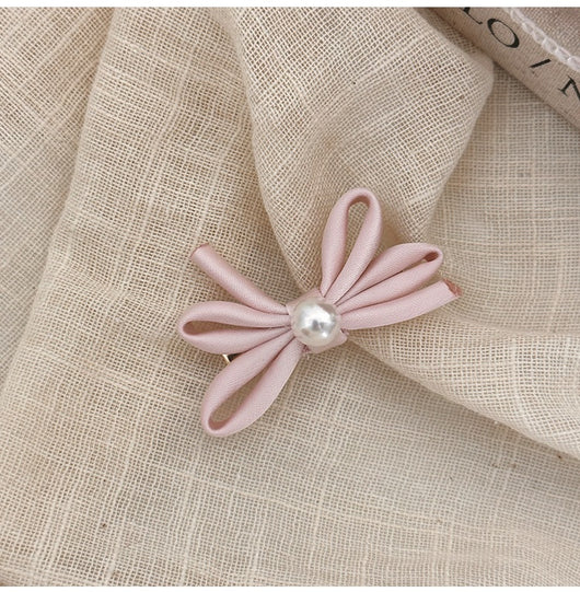 Clips de Cabello con Moño de Perla - Par de Horquillas Pato Laterales - Image 24