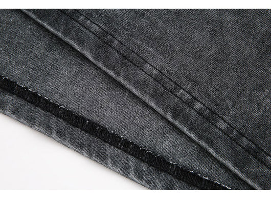 Playera Retro Desgastada con Estampado de Letras - Manga Corta - Image 27