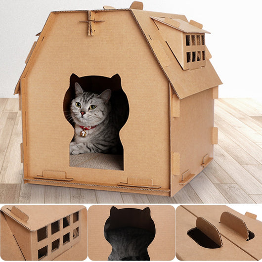 Casa de Cartón para Gatos - Image 8