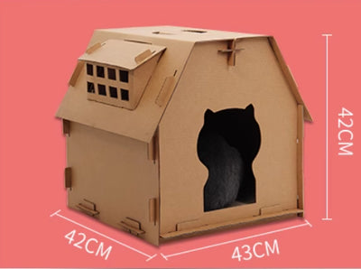 Casa de Cartón para Gatos - Image 9