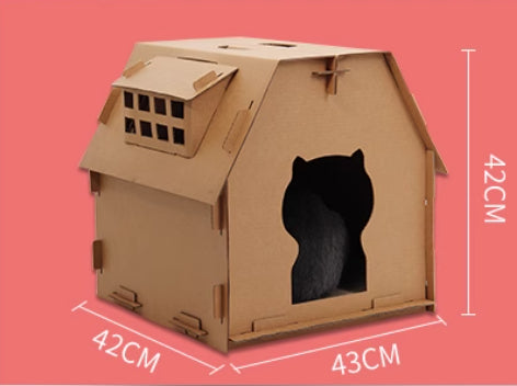 Casa de Cartón para Gatos - Image 9