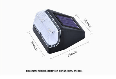 Luz LED Solar para Escaleras y Cercas - Lámpara Impermeable para Jardín - Image 13
