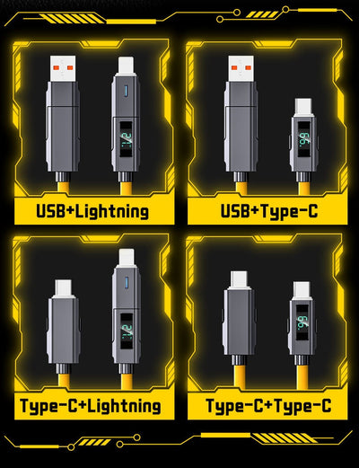 Cargador Portátil Súper Rápido PD 100W con Pantalla LED Digital - Image 44
