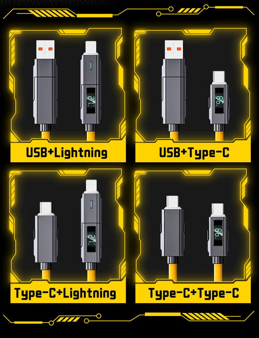 Cargador Portátil Súper Rápido PD 100W con Pantalla LED Digital - Image 44
