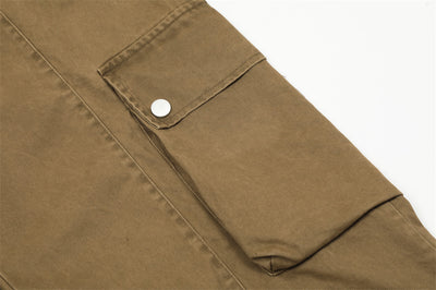 Pantalones Cargo Sueltos Estilo Punk Desgastados para Hombre - Image 28