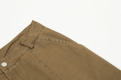 Pantalones Cargo Sueltos Estilo Punk Desgastados para Hombre - Image 33