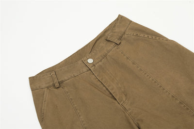 Pantalones Cargo Sueltos Estilo Punk Desgastados para Hombre - Image 34