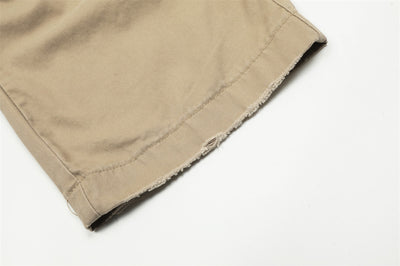 Pantalones Casuales Hombre Diseño Urbano Efecto Desgastado - Image 31