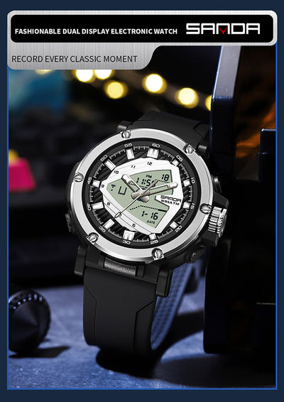 Reloj Deportivo Alarma Sumergible con Pantalla Digital - Image 9