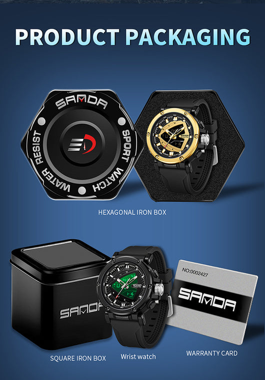 Reloj Deportivo Alarma Sumergible con Pantalla Digital - Image 11
