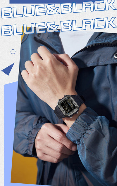 Reloj Deportivo Cuadrado Delgado con Luz Nocturna y Resistencia al Agua - Image 22