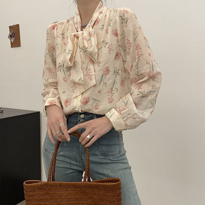 Blusa Retro Floral Elegancia para Mujer - Image 14