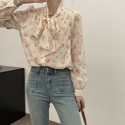 Blusa Retro Floral Elegancia para Mujer - Image 15