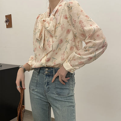 Blusa Retro Floral Elegancia para Mujer - Image 18