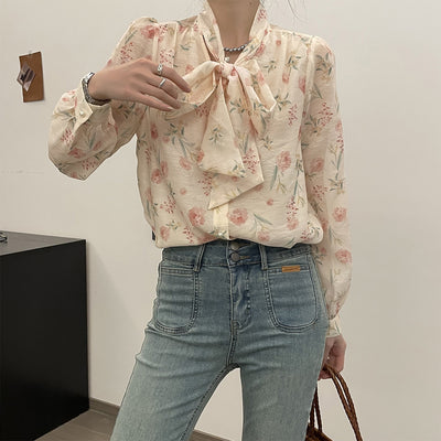 Blusa Retro Floral Elegancia para Mujer - Image 20