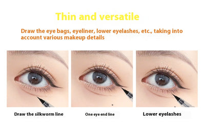 Delineador Ultrafino Impermeable Sin Transferencia - Maquillaje Profesional - Image 18