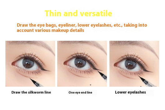 Delineador Ultrafino Impermeable Sin Transferencia - Maquillaje Profesional - Image 18